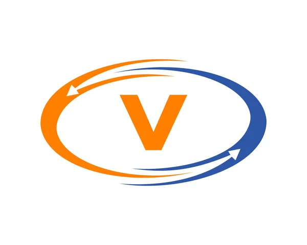 Tecnologia Logo Design Con Lettera Concetto Lettera Tecnologia Logo — Vettoriale Stock