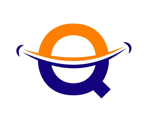 Логотип Посмішки Концепцією Літери Початкова Літера Happy Logo Концепція Логотипу — стоковий вектор