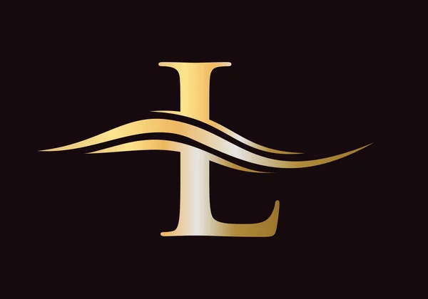 Șablon Logo Logo Design Pentru Afaceri Identitatea Companiei Scrisoare Creativă — Vector de stoc