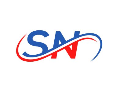 SN Finans, Kalkınma, Yatırım, Gayrimenkul ve Yönetim Şirketi Vektör Şablonu logosu Tasarımı. SN Mektup Bağlantılı İş Logosu. SN Logo Tasarımı