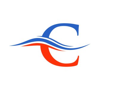 Monogram C Logo Tasarımı. Lüks markalar için C logosu. C harfi logo tasarımı