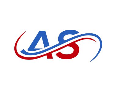 Baş harfleri AS Logo Tasarımı. İş Logosu İlgili Mektup. AS Finansal, Geliştirme, Yatırım, Gayrimenkul ve Yönetim Şirketi Vektör Şablonu logosu