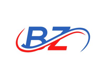 BZ Mektup Bağlantılı İş Logosu. BZ Logo Tasarımı. Finansal, Kalkınma, Yatırım, Gayrimenkul ve Yönetim Şirketi Vektör Şablonu için BZ logo Tasarımı