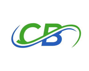 CB İş Logosu Bağlantılı Mektup. CB Logo Tasarımı. CB Finans, Kalkınma, Yatırım, Gayrimenkul ve Yönetim Şirketi Vektör Şablonu logosu Tasarımı