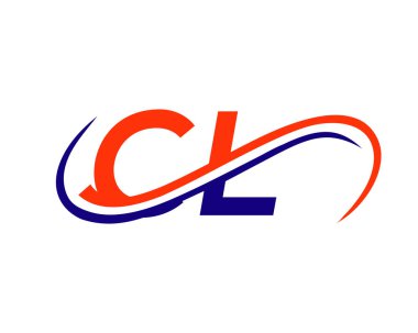 CL Finansal, Geliştirme, Yatırım, Gayrimenkul ve Yönetim Şirketi Vektör Şablonu logosu. CL Mektup Bağlantılı İş Logosu. İlk CL Logo Tasarımı