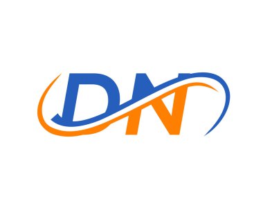 DN Mektup Bağlantılı İş Logosu. DN Logo Tasarımı. Finansal, Kalkınma, Yatırım, Gayrimenkul ve Yönetim Şirketi Vektör Şablonu için DN logo tasarımı