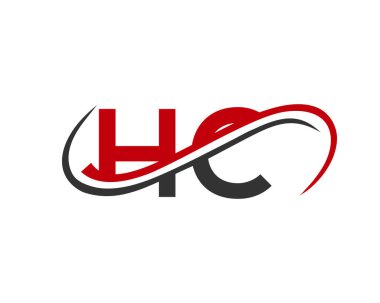 Finansal, Kalkınma, Yatırım, Gayrimenkul ve Yönetim Şirketi Vektör Şablonu için HC logo tasarımı. HC Mektup Bağlantılı İş Logosu. İlk HC Logo Tasarımı