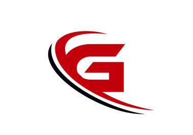 G Harfi İş Logosu Şablonu. Gayrimenkul, finans, pazarlama, yönetim, inşaat vb. G logo tasarımı