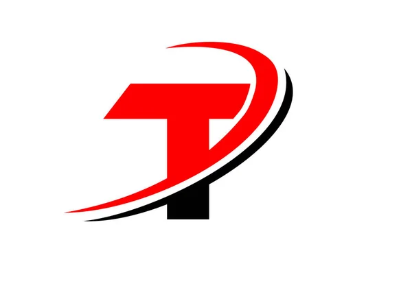 Lettera Modello Logo Aziendale Design Iniziale Del Logo Immobili Finanziari — Vettoriale Stock