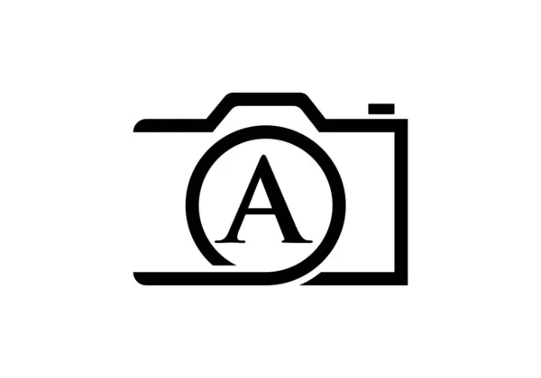 Дизайн Логотипа Букве Буква Дизайн Вдохновение Дизайна Логотипа Камеры Шаблон — стоковый вектор
