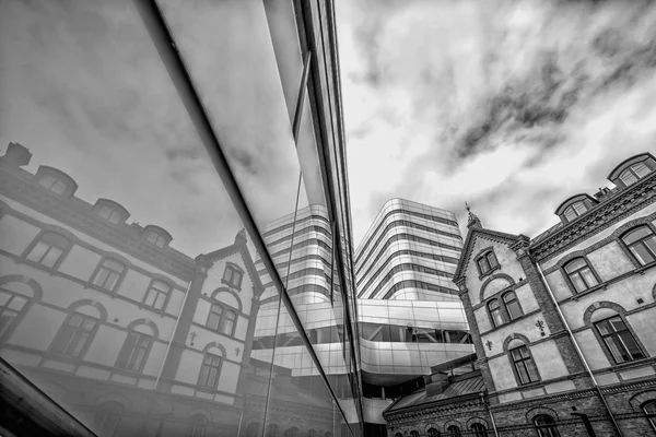 Buildings Downtown Umea, Sweden — Stock Photo, Image