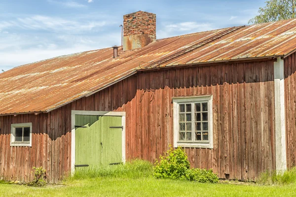 Vecchio edificio in legno — Foto Stock