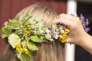 Geleneksel İsveç yaz şapka