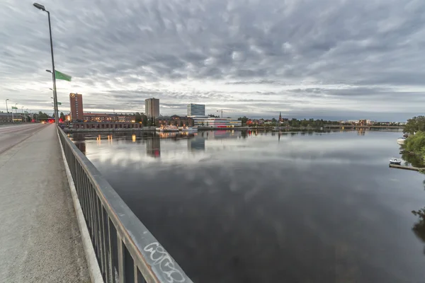 Centru města Umeå, Švédsko — Stock fotografie