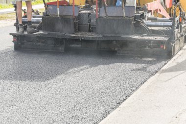 Asfalt Paver Asfalt döşeme