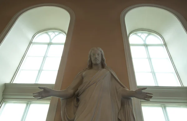 Jesus statue in Church — Stock Photo, Image