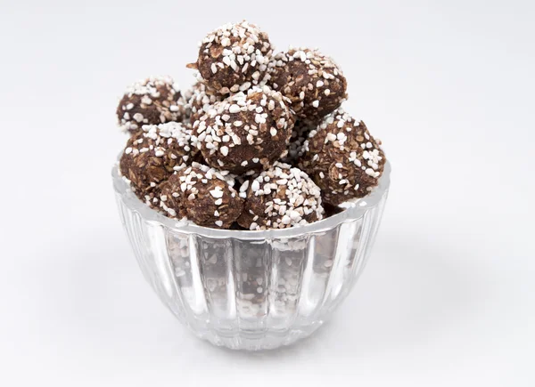 Bolas de chocolate suecas Fotos De Stock Sin Royalties Gratis
