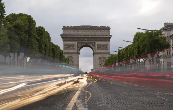 Arco de triunfo en París, Francia Imagen De Stock