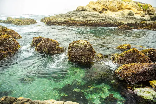 Costa Del Océano Pacífico Ciudad Monterey California Estados Unidos América — Foto de Stock
