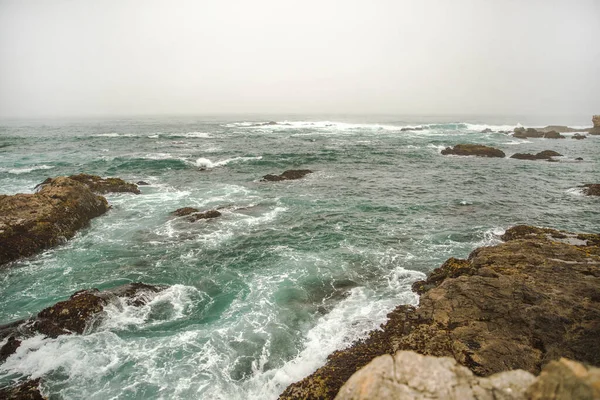 Costa Del Océano Pacífico Ciudad Monterey California Estados Unidos América — Foto de Stock