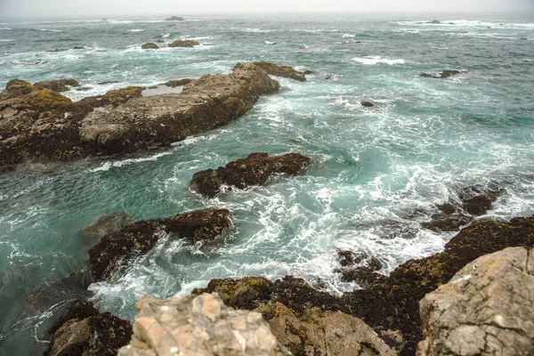 Costa Del Océano Pacífico Ciudad Monterey California Estados Unidos América — Foto de Stock