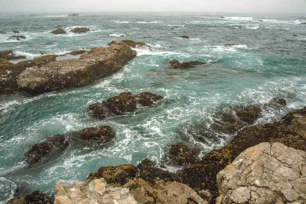 Costa Del Océano Pacífico Ciudad Monterey California Estados Unidos América — Foto de Stock