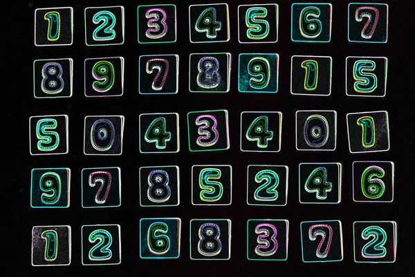 Background Numbers Finance Data Concept Matematic Seamless Pattern Numbers Financial — Stock Photo, Image