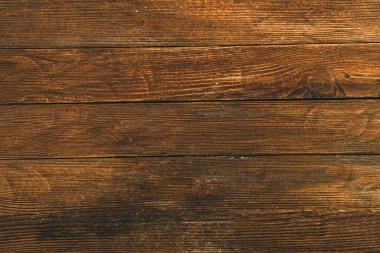 Klasik kahverengi ahşap arka plan dokusu. Eski boyalı ahşap duvar