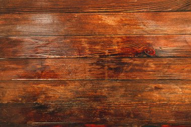 Klasik kahverengi ahşap arka plan dokusu. Eski boyalı ahşap duvar