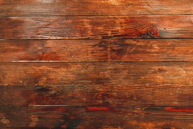 Klasik kahverengi ahşap arka plan dokusu. Eski boyalı ahşap duvar