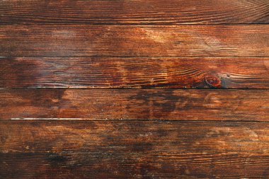 Klasik kahverengi ahşap arka plan dokusu. Eski boyalı ahşap duvar