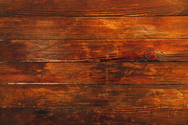 Klasik kahverengi ahşap arka plan dokusu. Eski boyalı ahşap duvar