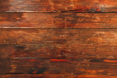 Klasik kahverengi ahşap arka plan dokusu. Eski boyalı ahşap duvar