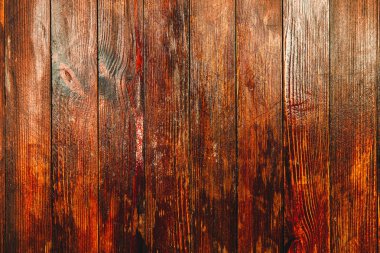 Klasik kahverengi ahşap arka plan dokusu. Eski boyalı ahşap duvar