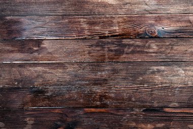 Klasik kahverengi ahşap arka plan dokusu. Eski boyalı ahşap duvar