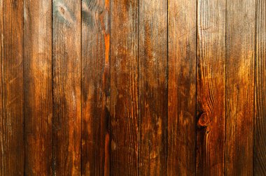 Klasik kahverengi ahşap arka plan dokusu. Eski boyalı ahşap duvar