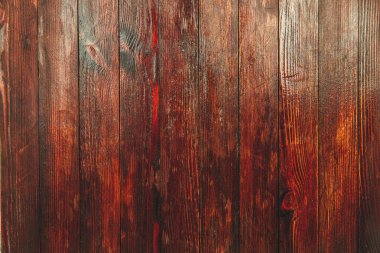 Klasik kahverengi ahşap arka plan dokusu. Eski boyalı ahşap duvar