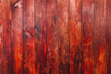 Klasik kahverengi ahşap arka plan dokusu. Eski boyalı ahşap duvar