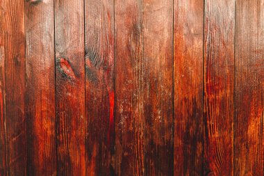 Klasik kahverengi ahşap arka plan dokusu. Eski boyalı ahşap duvar