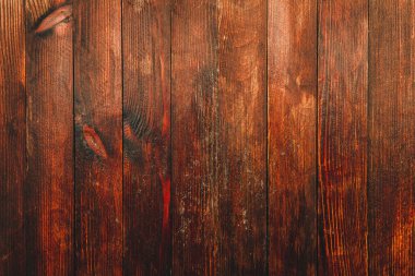 Klasik kahverengi ahşap arka plan dokusu. Eski boyalı ahşap duvar