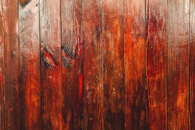 Klasik kahverengi ahşap arka plan dokusu. Eski boyalı ahşap duvar