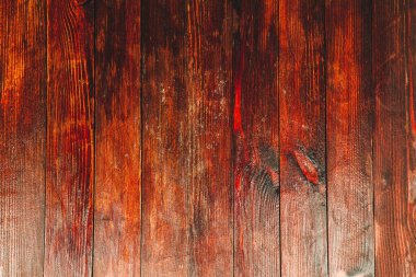 Klasik kahverengi ahşap arka plan dokusu. Eski boyalı ahşap duvar