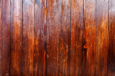 Klasik kahverengi ahşap arka plan dokusu. Eski boyalı ahşap duvar