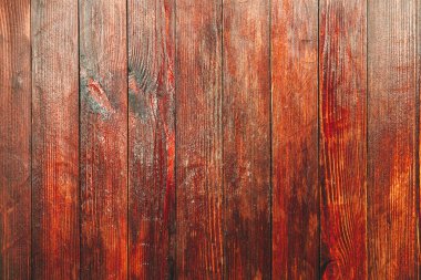 Klasik kahverengi ahşap arka plan dokusu. Eski boyalı ahşap duvar