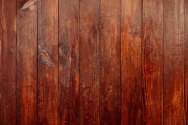 Klasik kahverengi ahşap arka plan dokusu. Eski boyalı ahşap duvar