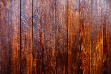 Klasik kahverengi ahşap arka plan dokusu. Eski boyalı ahşap duvar