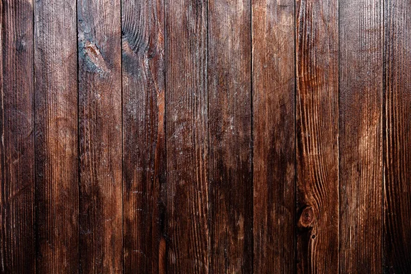 Klasik Kahverengi Ahşap Arka Plan Dokusu Eski Boyalı Ahşap Duvar — Stok fotoğraf