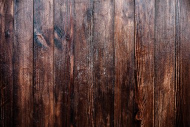 Klasik kahverengi ahşap arka plan dokusu. Eski boyalı ahşap duvar