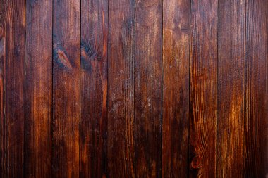 Klasik kahverengi ahşap arka plan dokusu. Eski boyalı ahşap duvar