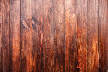 Klasik kahverengi ahşap arka plan dokusu. Eski boyalı ahşap duvar